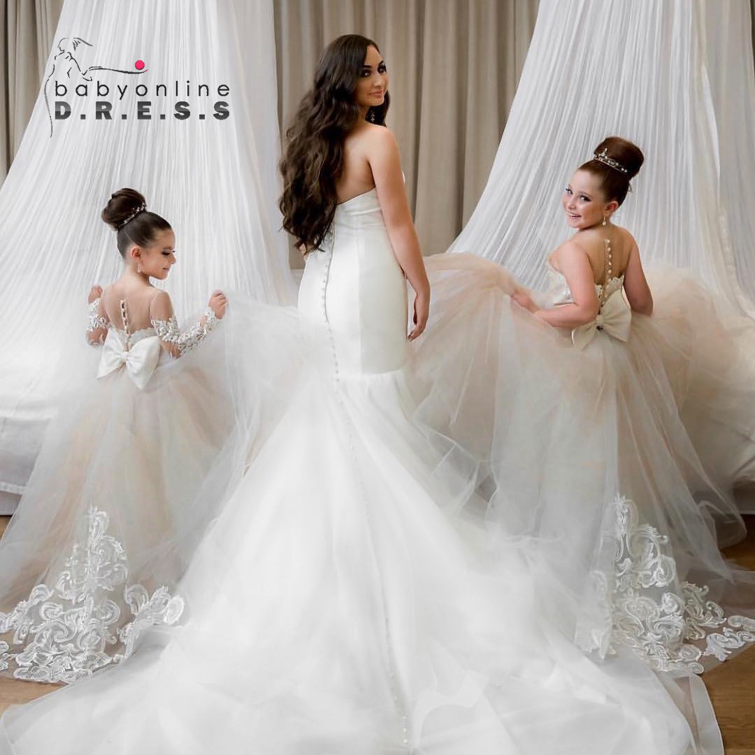 Toddler Girl Tulle Party Dress - فستان من الدانتيل والتول للفتيات ،