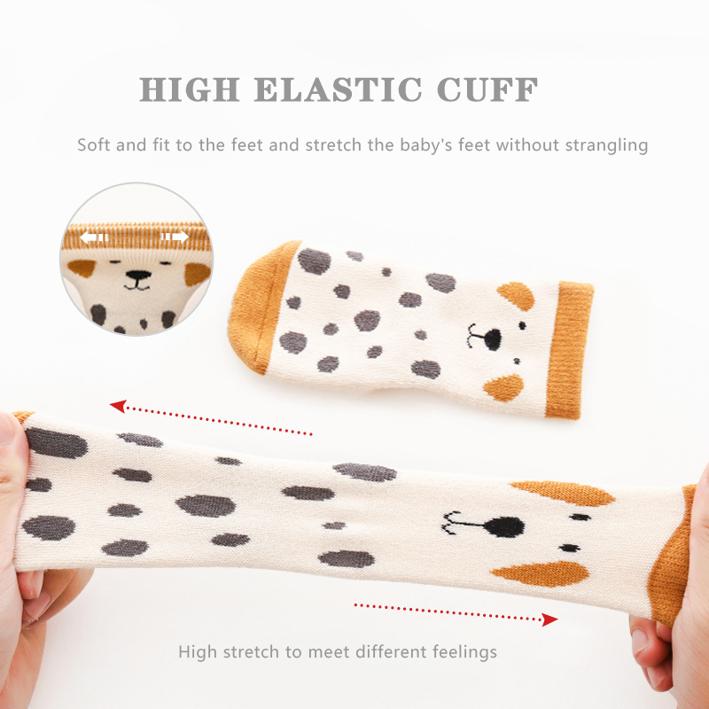 أزياء الطفل الطابق الجوارب لطي - مراجعة Unisex Baby Socks Non Slip وسعره