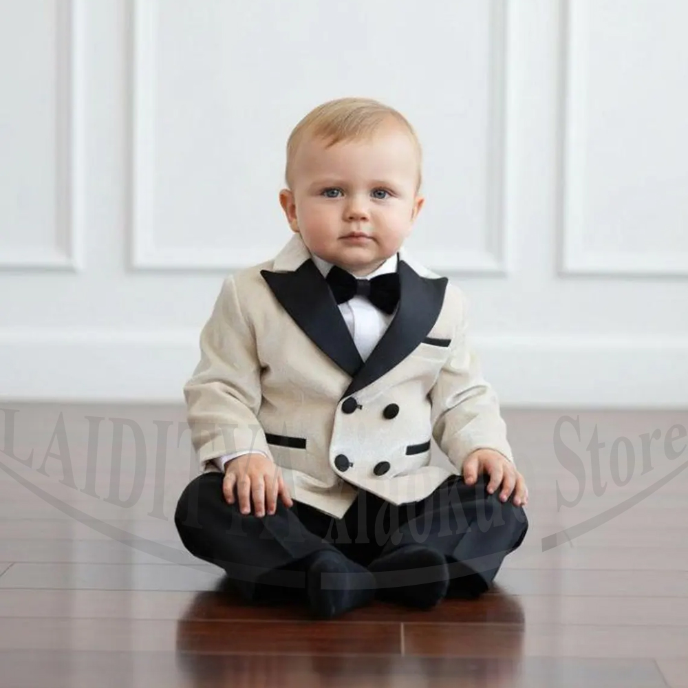 بدلة أطفال للأولاد من قطعتين،  - مراجعة Baby Boy Suit Set Baptism وسعره
