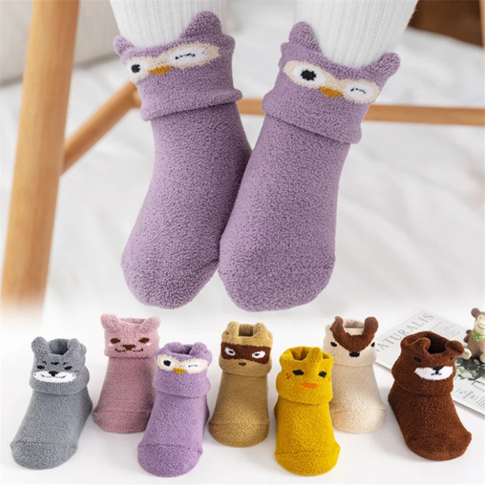 1 قطعة سيليكون رمادي عدم الانز - مراجعة Unisex Baby Socks Non Slip وسعره