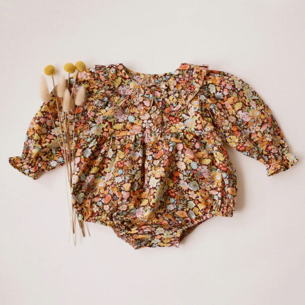ملابس طفلة لربيع 0-2 سنة من ال - مراجعة Newborn Baby Girl Romper Floral وسعره