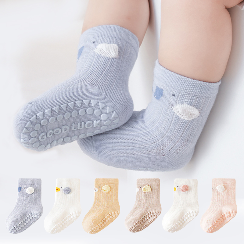 3 أزواج من الجوارب الكرتونية ل - مراجعة Unisex Baby Socks Non Slip وسعره