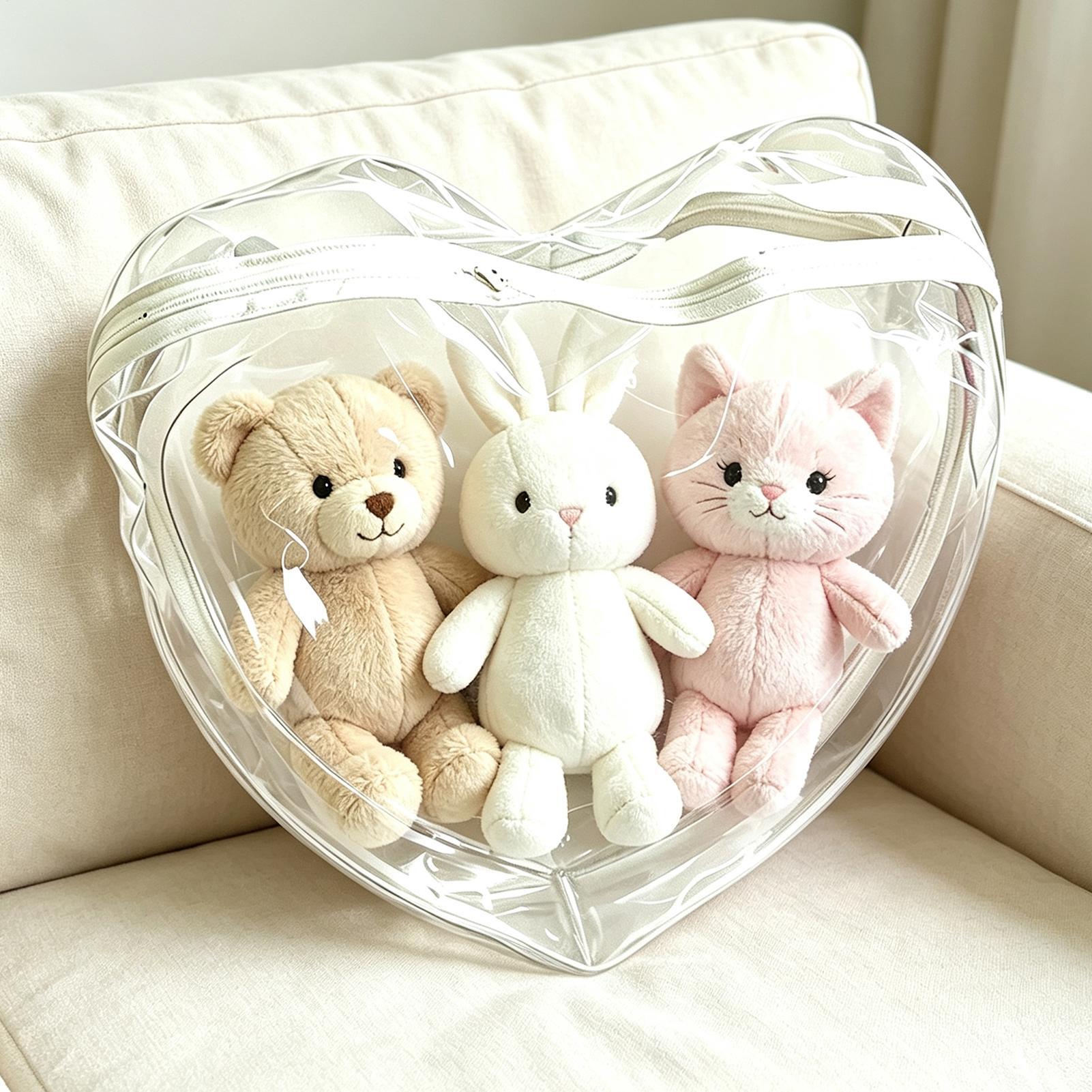 حامل ألعاب محشوة شفاف مقاوم لل - مراجعة Nursery وسعره