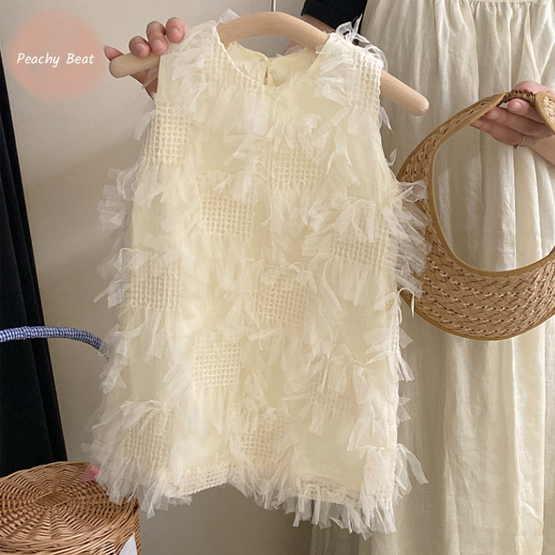 فستان أميرات قطني بدون أكمام ب - مراجعة Toddler Girl Tulle Party Dress وسعره