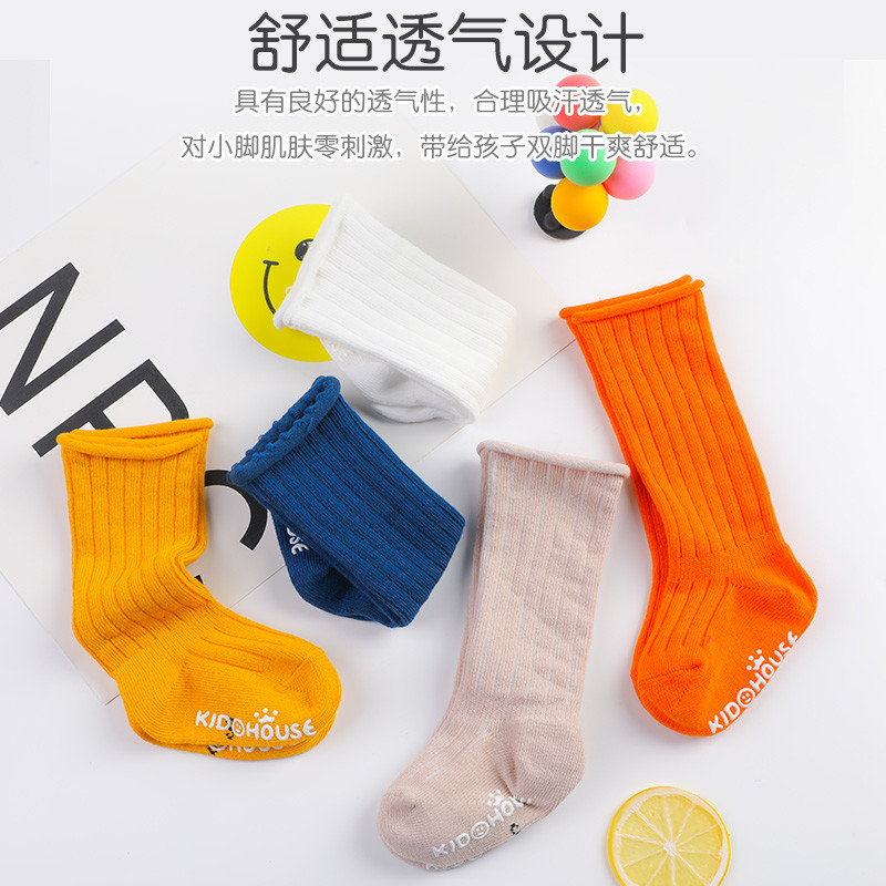 5 زوج/وحدة الطفل الجوارب ربيع  - مراجعة Unisex Baby Socks Non Slip وسعره