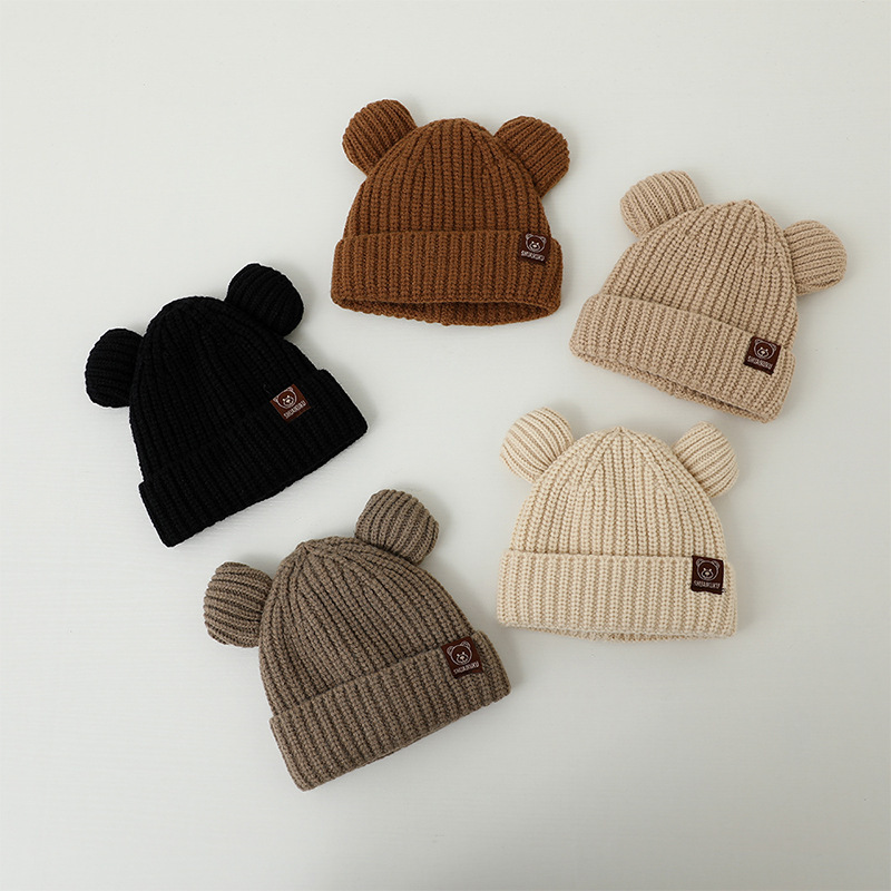 الدب الطفل الشتاء قبعة الكرتون - مراجعة Infant Beanie Hat With Ears وسعره